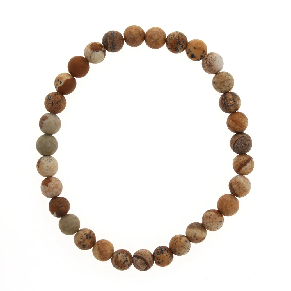 6mm Stone Stretch Bracelet