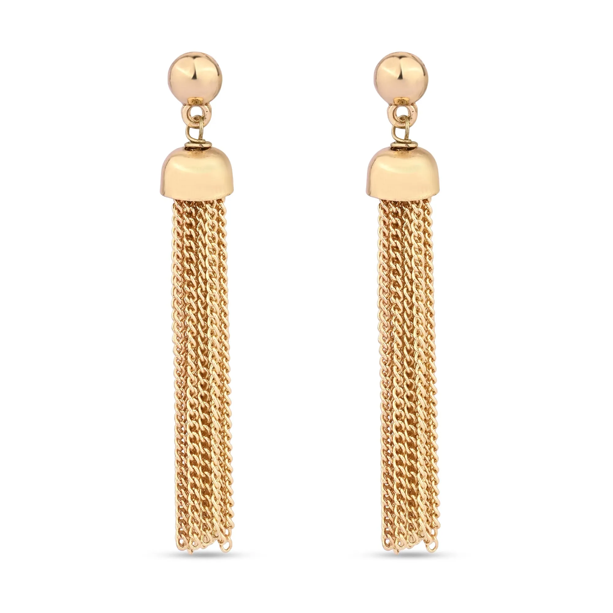 Accessorize London Women's Fine Tassel Earrings