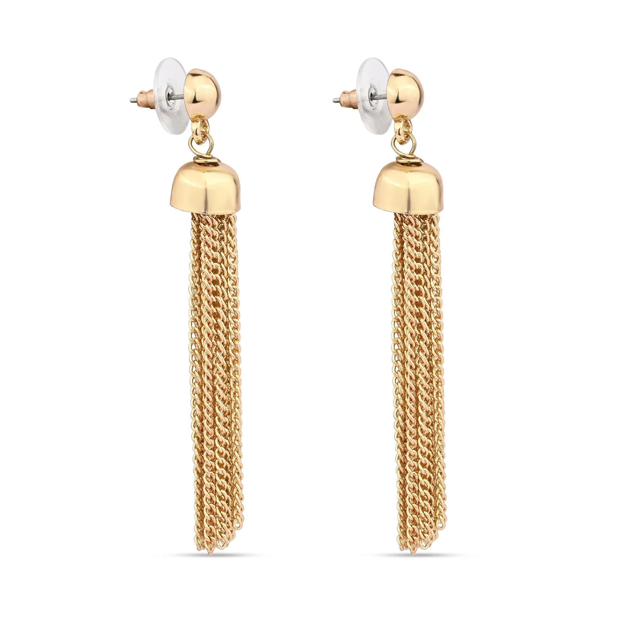 Accessorize London Women's Fine Tassel Earrings