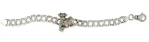 Airedale Terrier Bracelet Jewelry Sterling Silver Handmade Dog Bracelet AR1-B