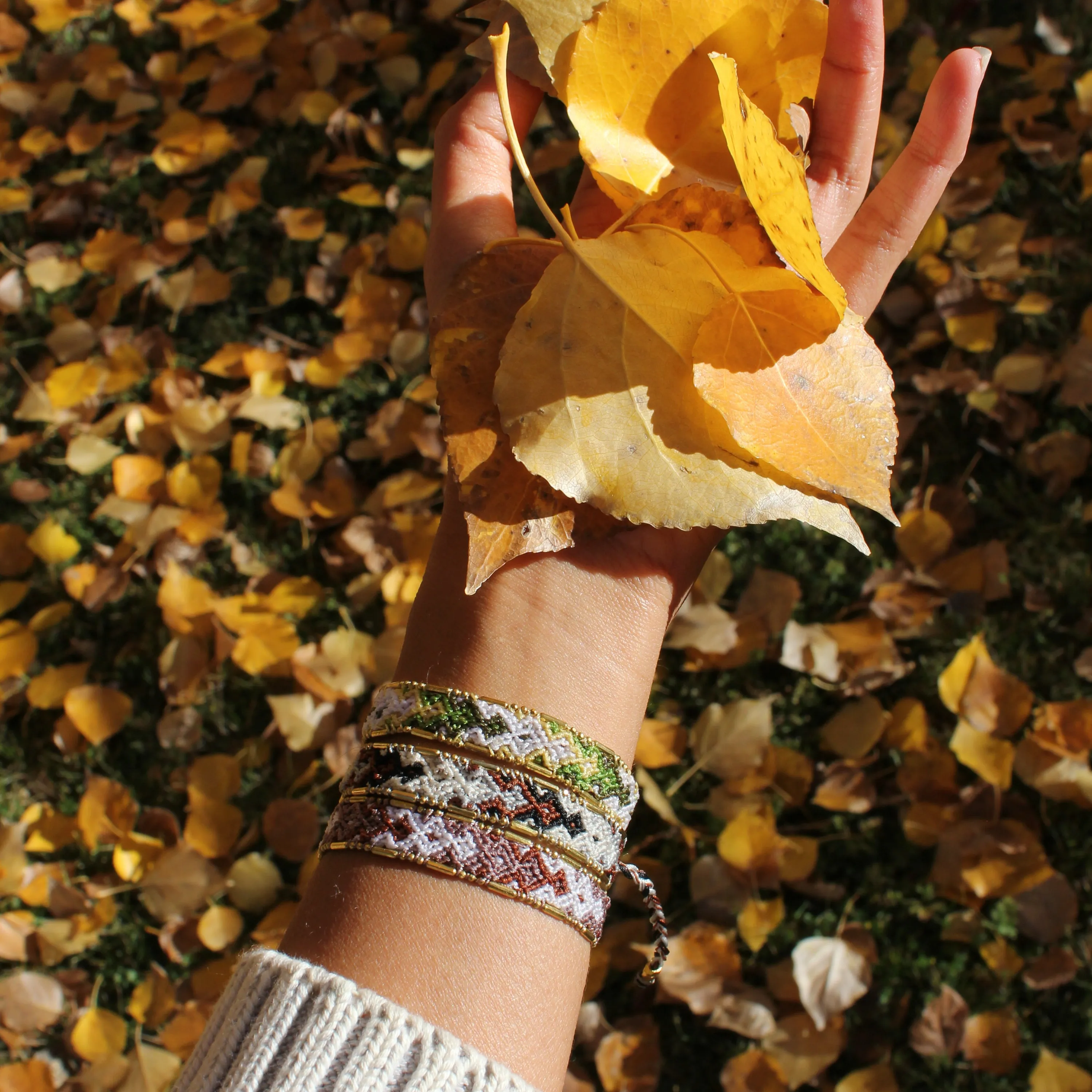 Bali Friendship Bracelet - Dune Forest