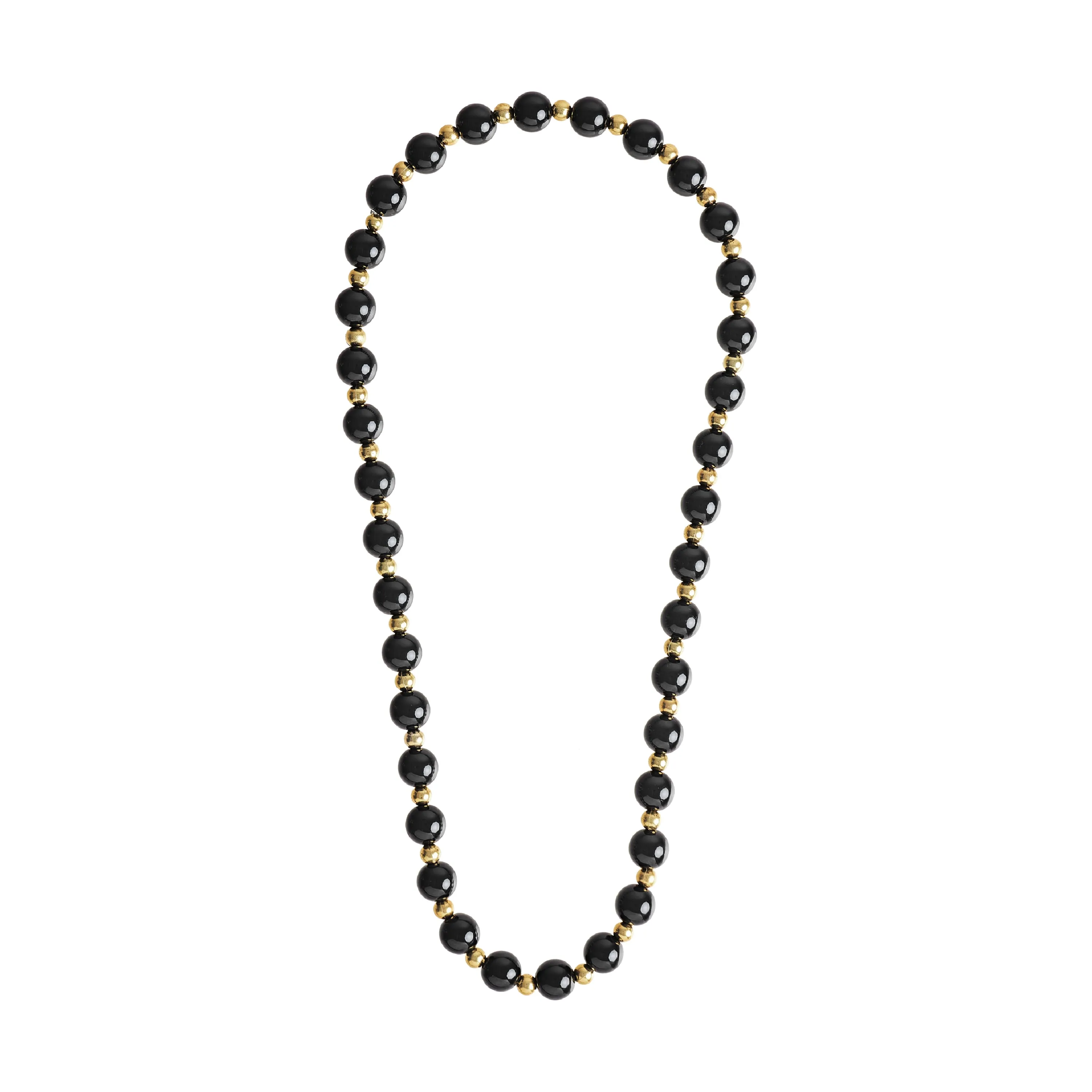 BLACK ONYX NECKLACE