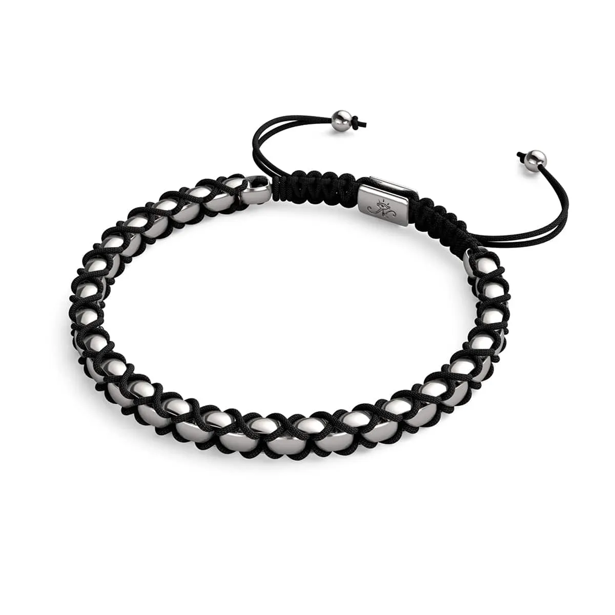 Black x Silver | Catena Links Bracelet