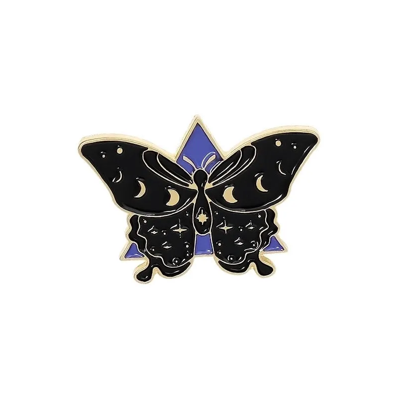 Cartoon Style Butterfly Alloy Enamel Women's Brooches