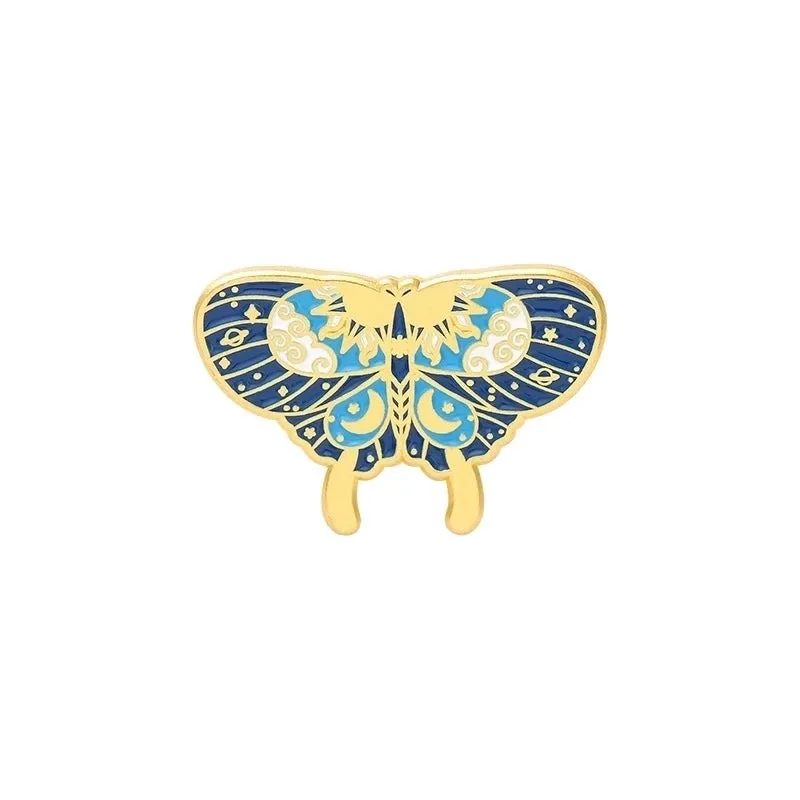 Cartoon Style Butterfly Alloy Enamel Women's Brooches