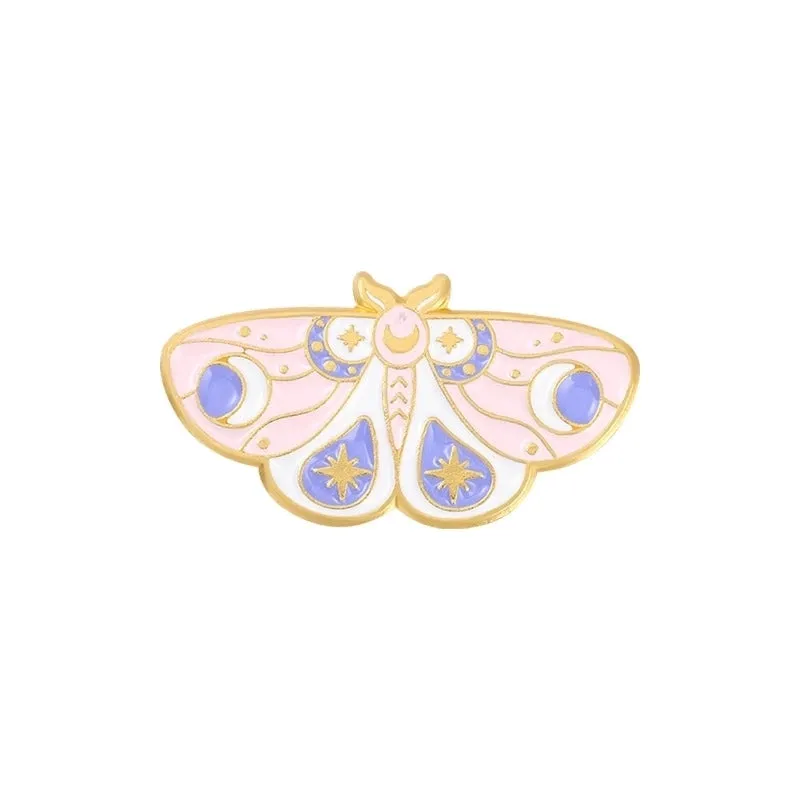 Cartoon Style Butterfly Alloy Enamel Women's Brooches