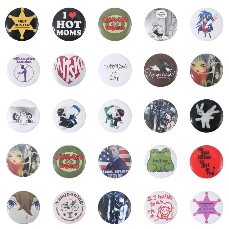 Cartoon Style Cartoon Metal Unisex Brooches