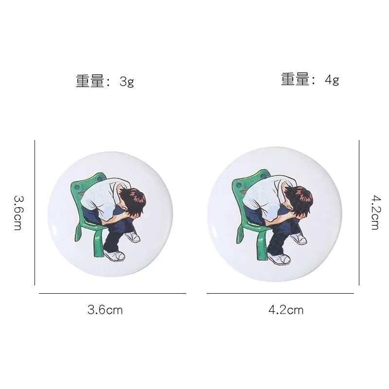 Cartoon Style Cartoon Metal Unisex Brooches