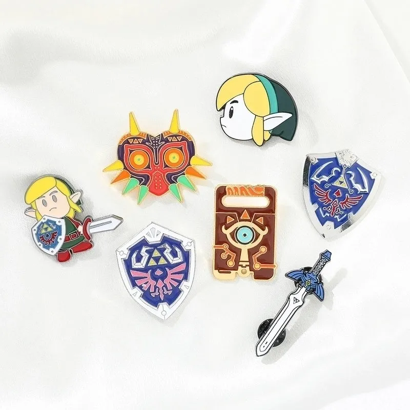 Cartoon Style Pin Cartoon Character Alloy Enamel Unisex Brooches