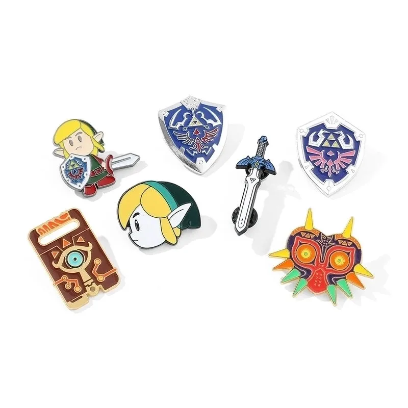 Cartoon Style Pin Cartoon Character Alloy Enamel Unisex Brooches