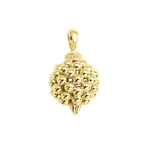 Caviar Gold Caviar Beaded Pendant