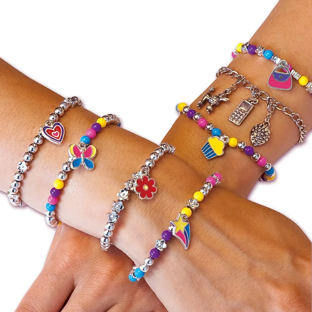 Charm Bracelets - create your own bracelets children's craft set