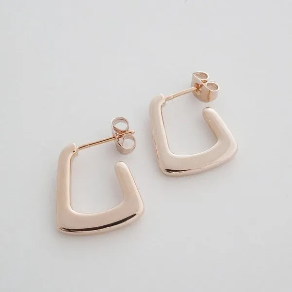 Chic Minimalist U Hoops