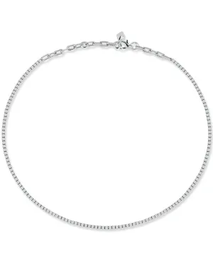 Classic Diamond Tennis Necklace