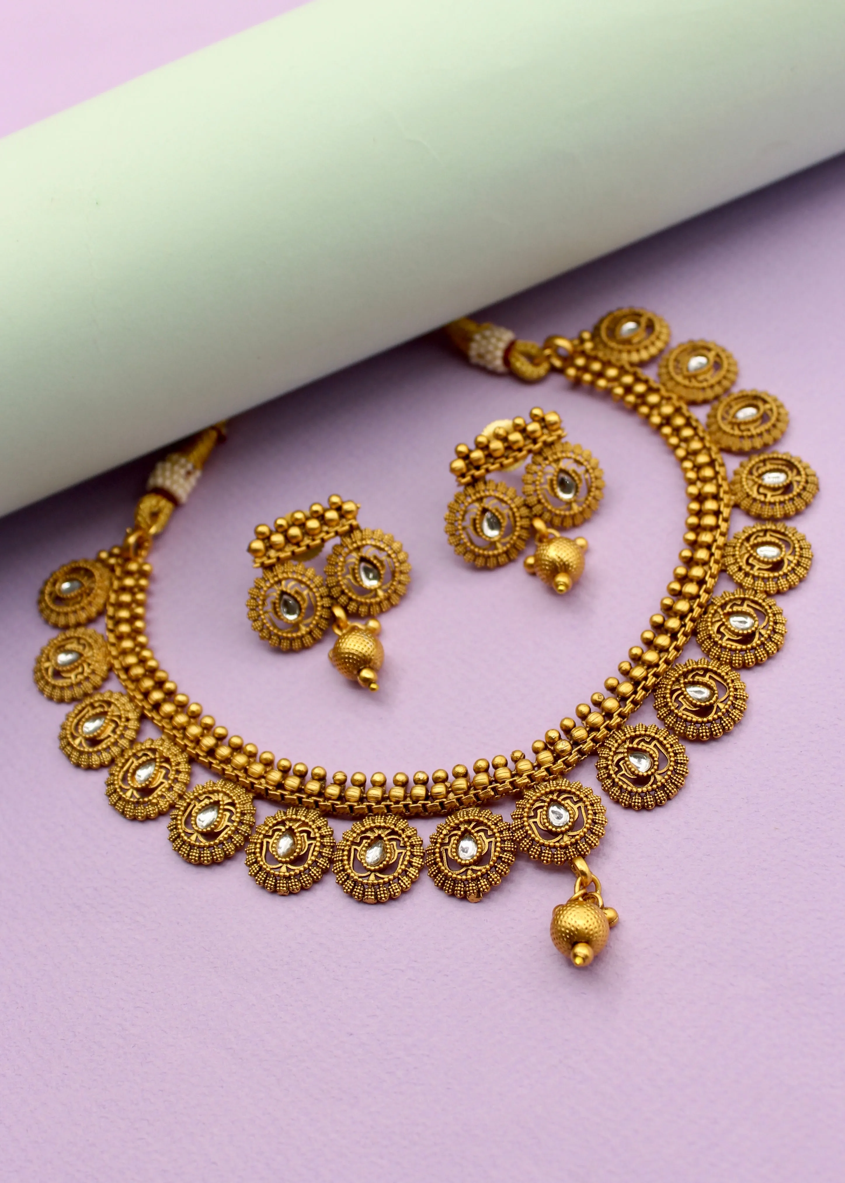 CLASSIC RAJWADI NECKLACE