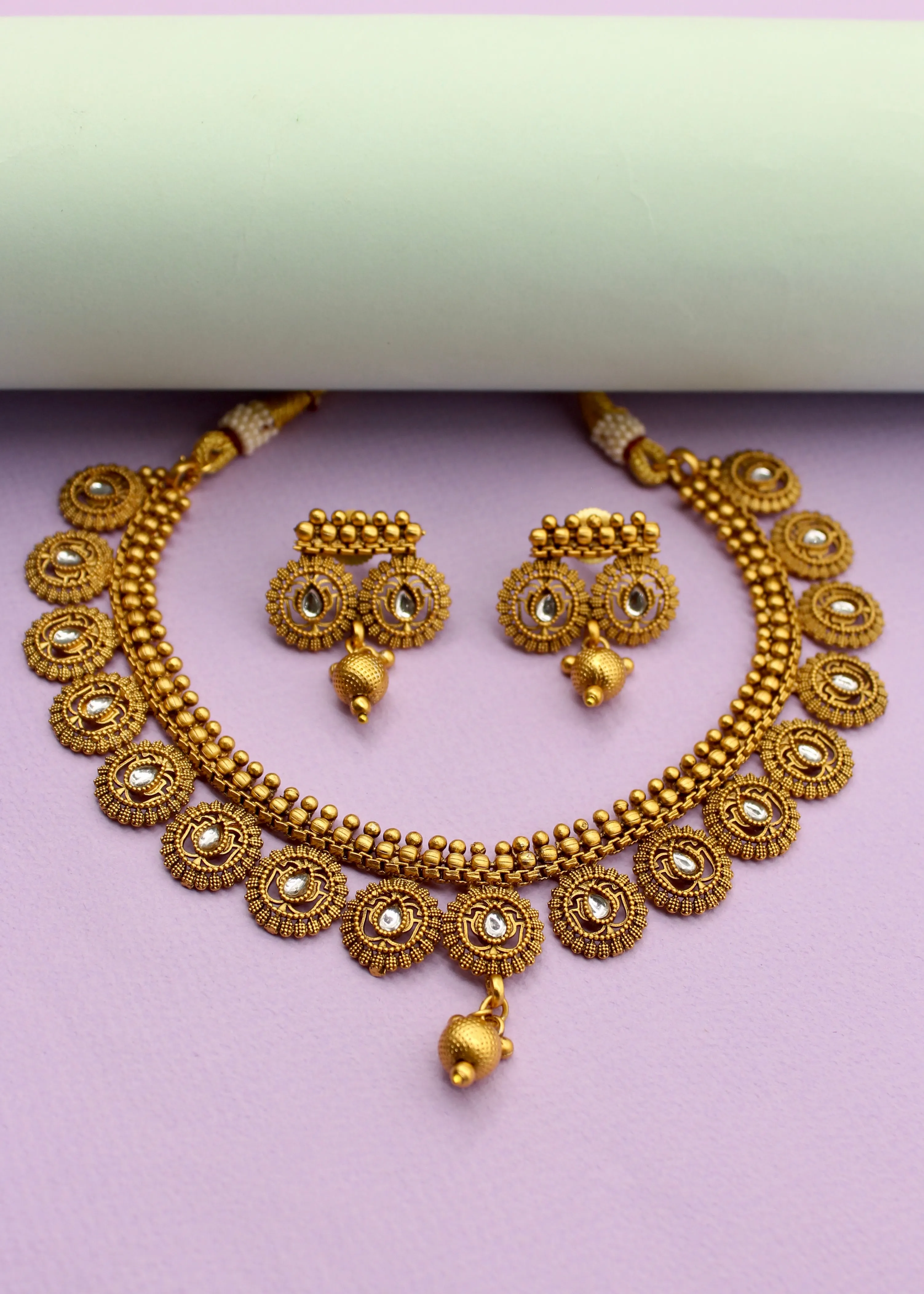 CLASSIC RAJWADI NECKLACE