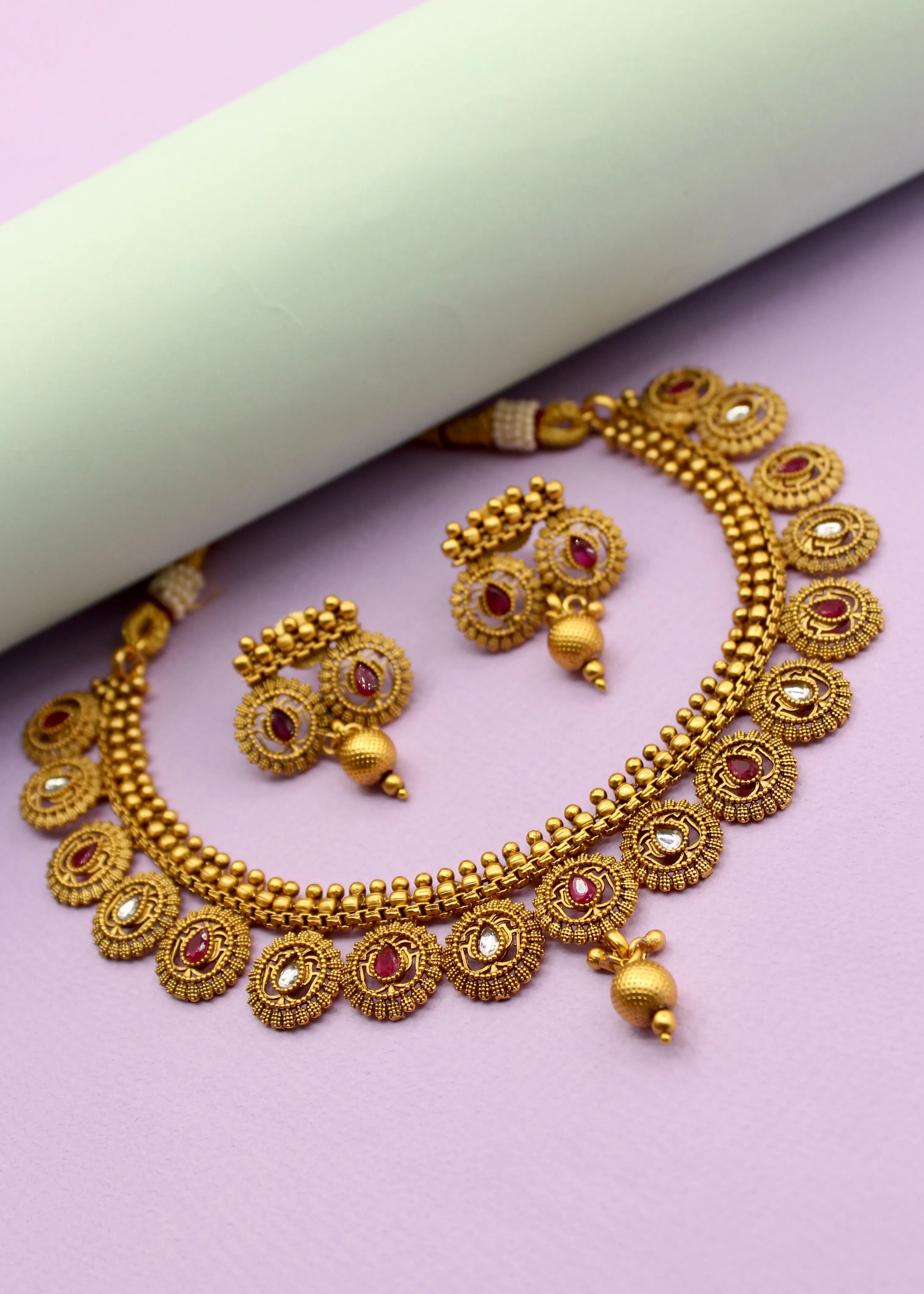 CLASSIC RAJWADI NECKLACE