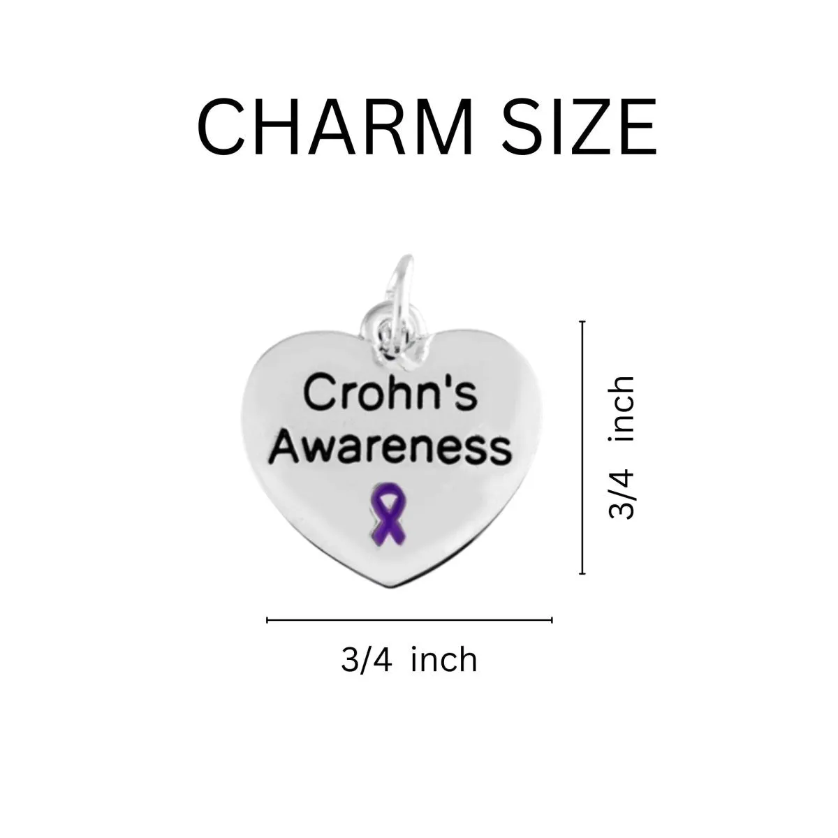 Crohn's Disease Purple Ribbon Rope Bracelets