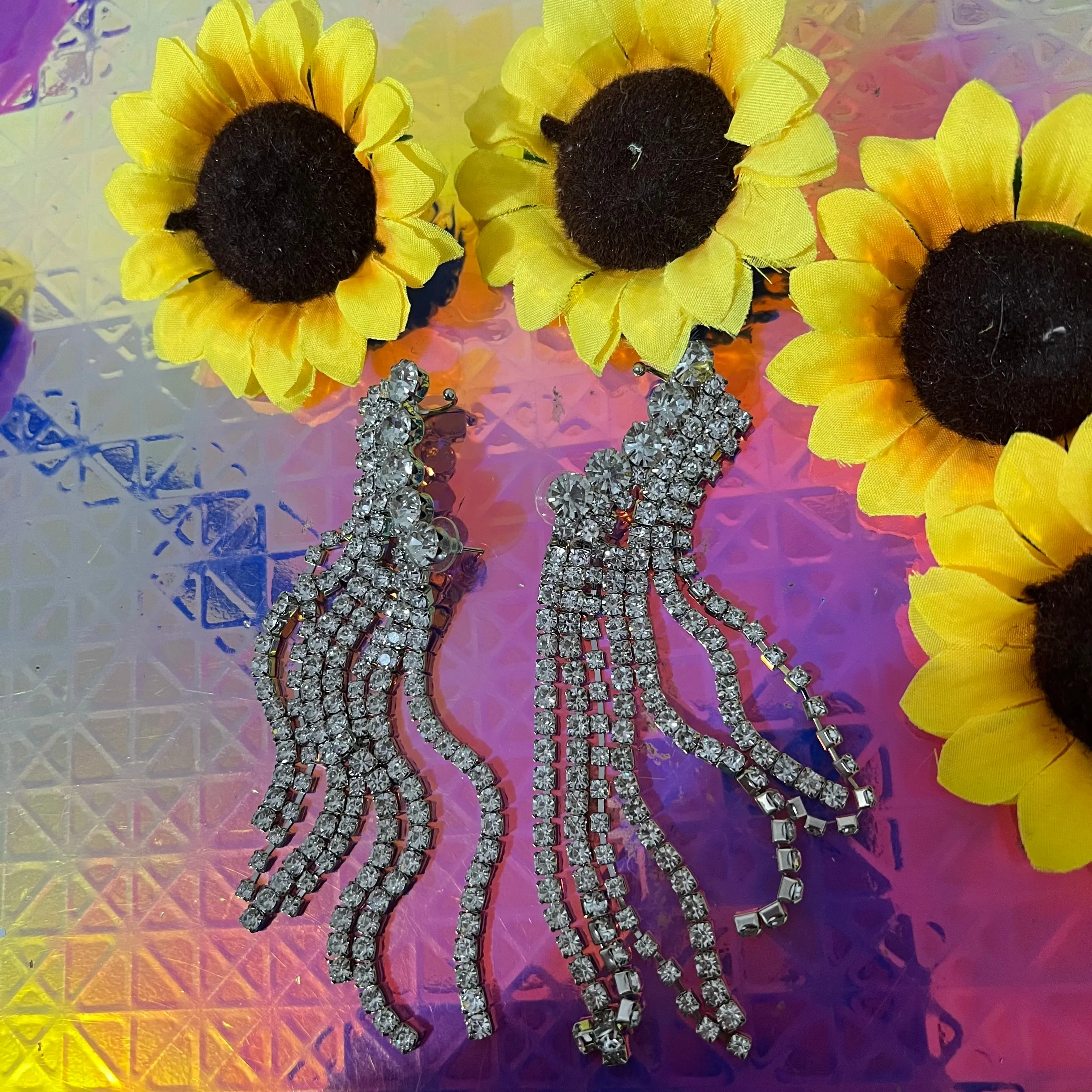 Diva Me Tassel Earcuff Earrings