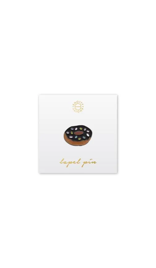 Donut Lapel Pin