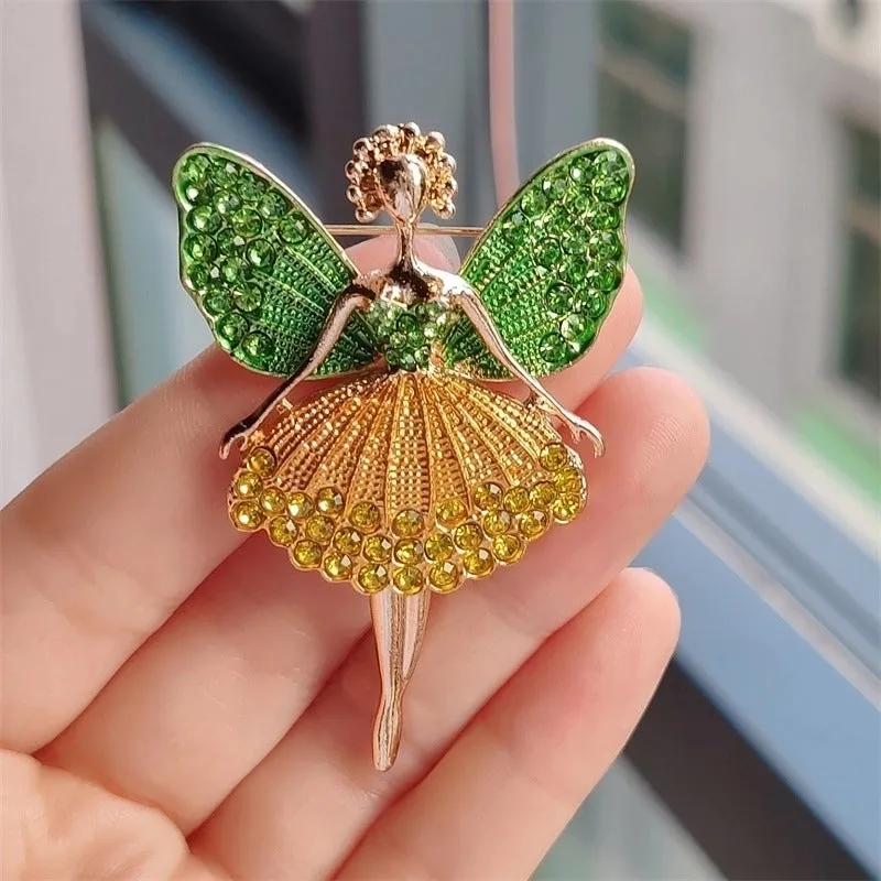 Elegant Pin Cartoon Alloy Plating Women's Brooches