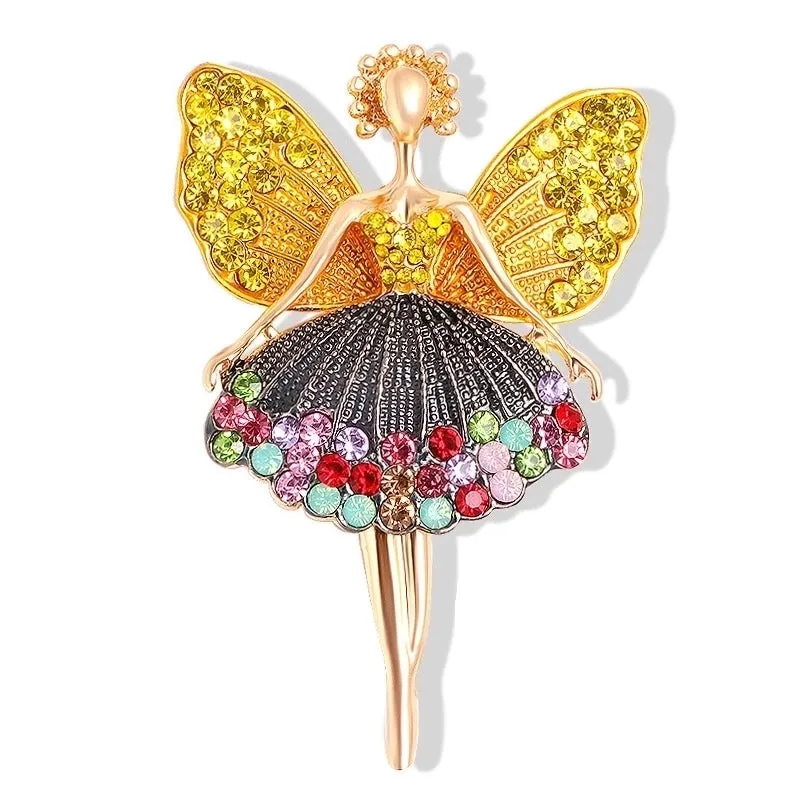 Elegant Pin Cartoon Alloy Plating Women's Brooches