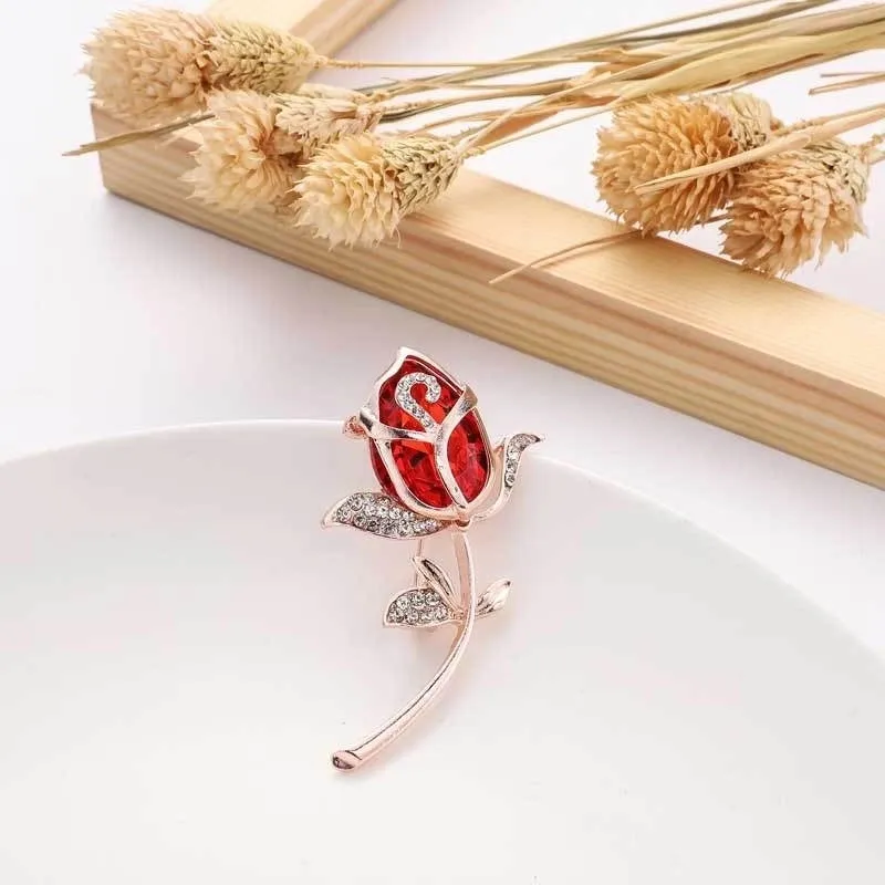 Elegant Pin Flower Butterfly Alloy Inlay Artificial Pearls Rhinestones Women'S Brooches