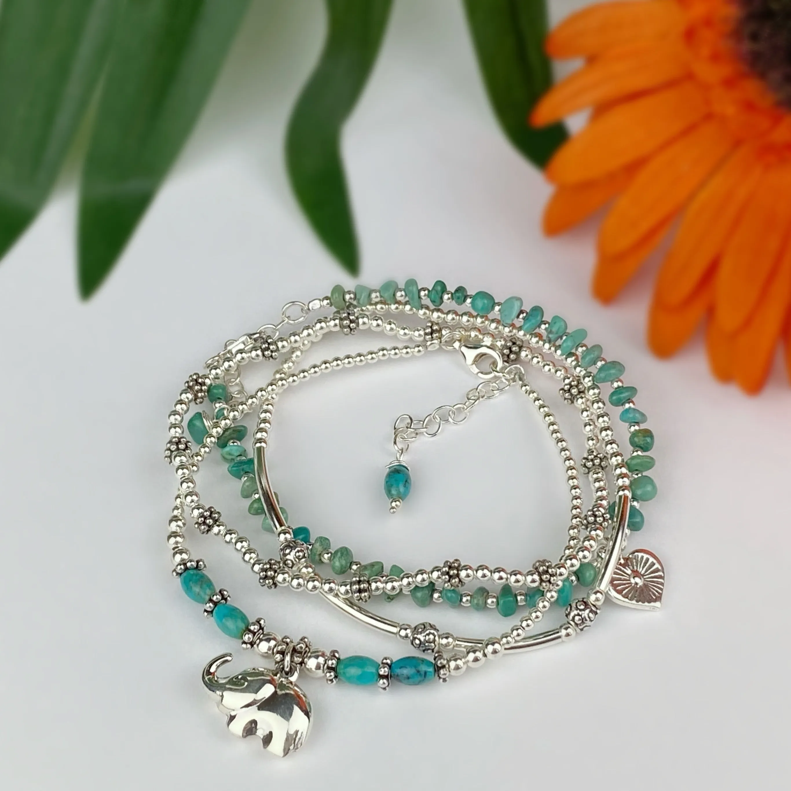 Elephant Love Bracelet Stack - SBRC1539