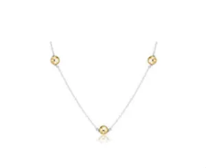 Enewton Choker Simplicity Chain Sterling Mixed Metal - Classic 6mm Gold