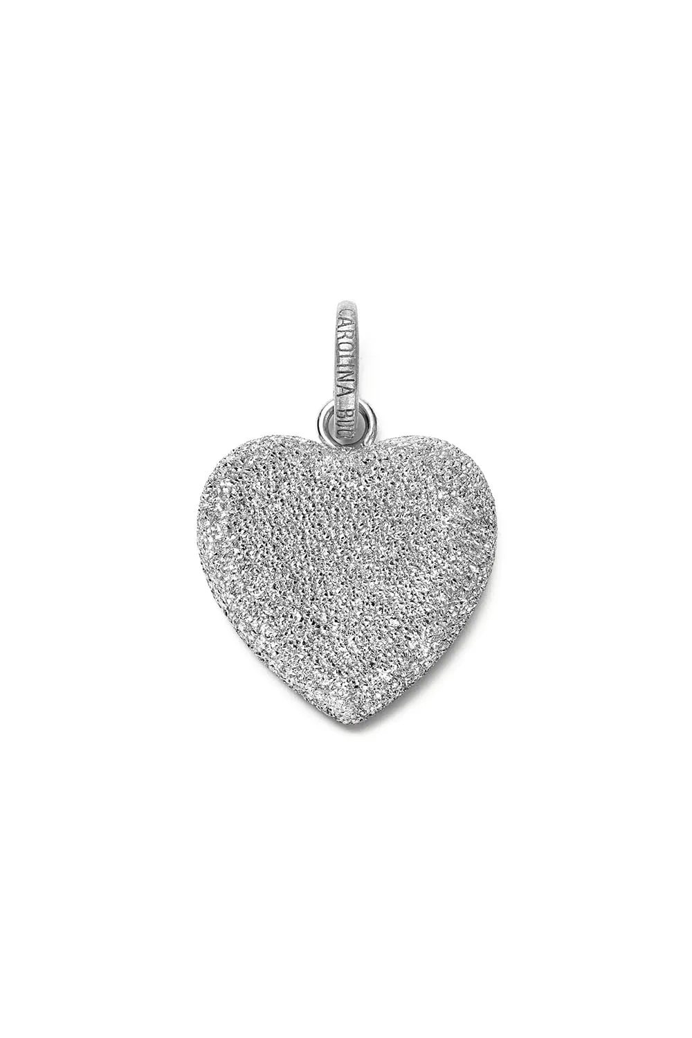 Florentine Finish Small Cuore Pendant