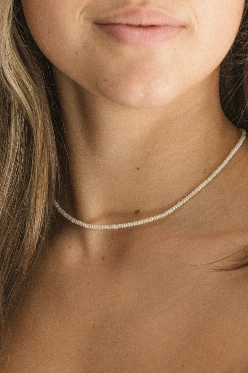 Freshwater Pearl Necklace - Gold