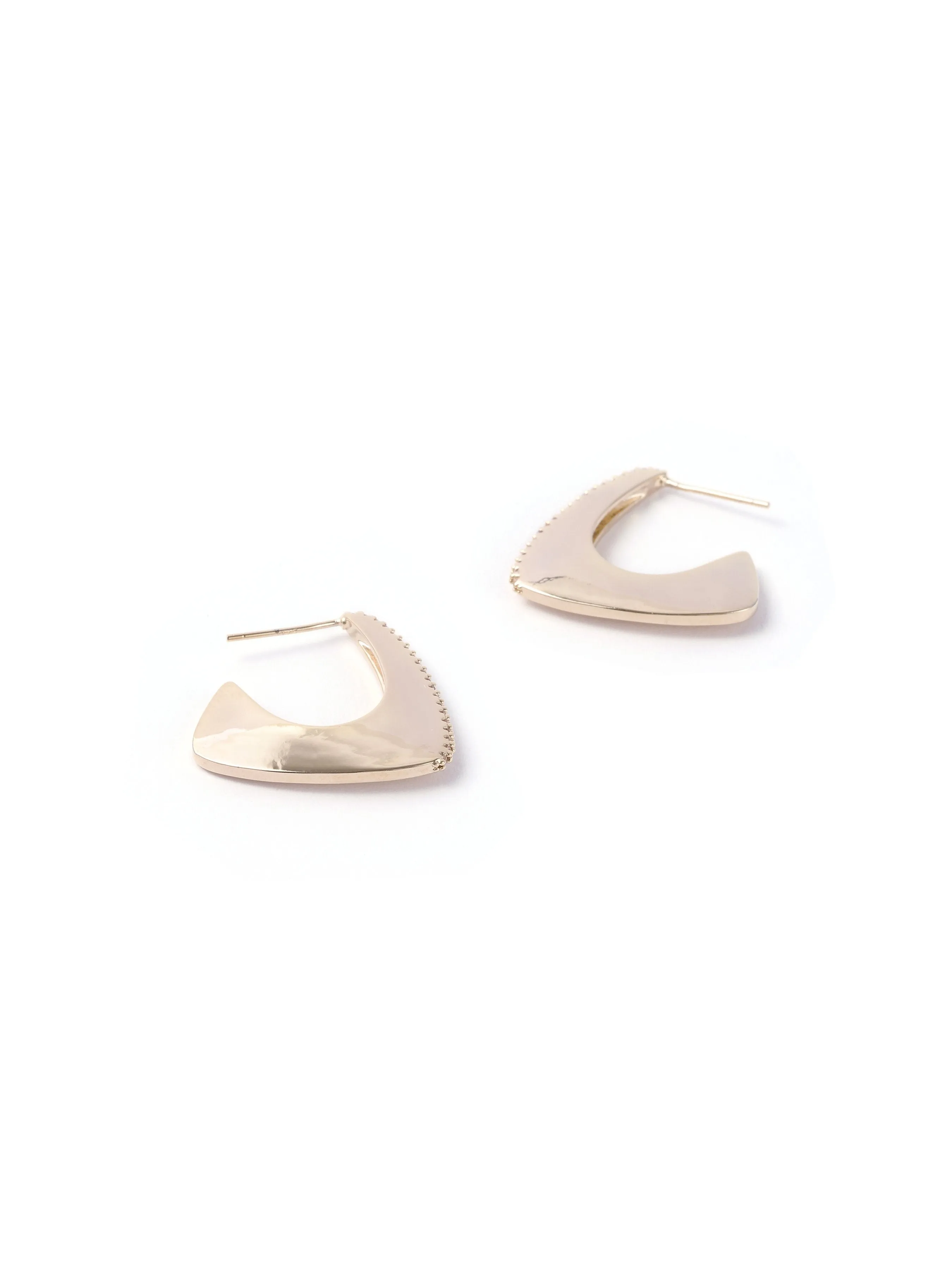 Golden Triangle Earrings