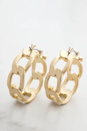 Hoop Link Earrings