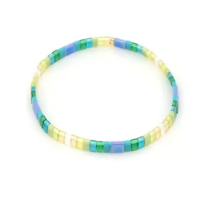 Ibiza Bracelet | Translucent Citrus & Lilac Mix