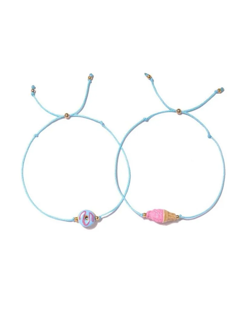 Ice cream set bracelets