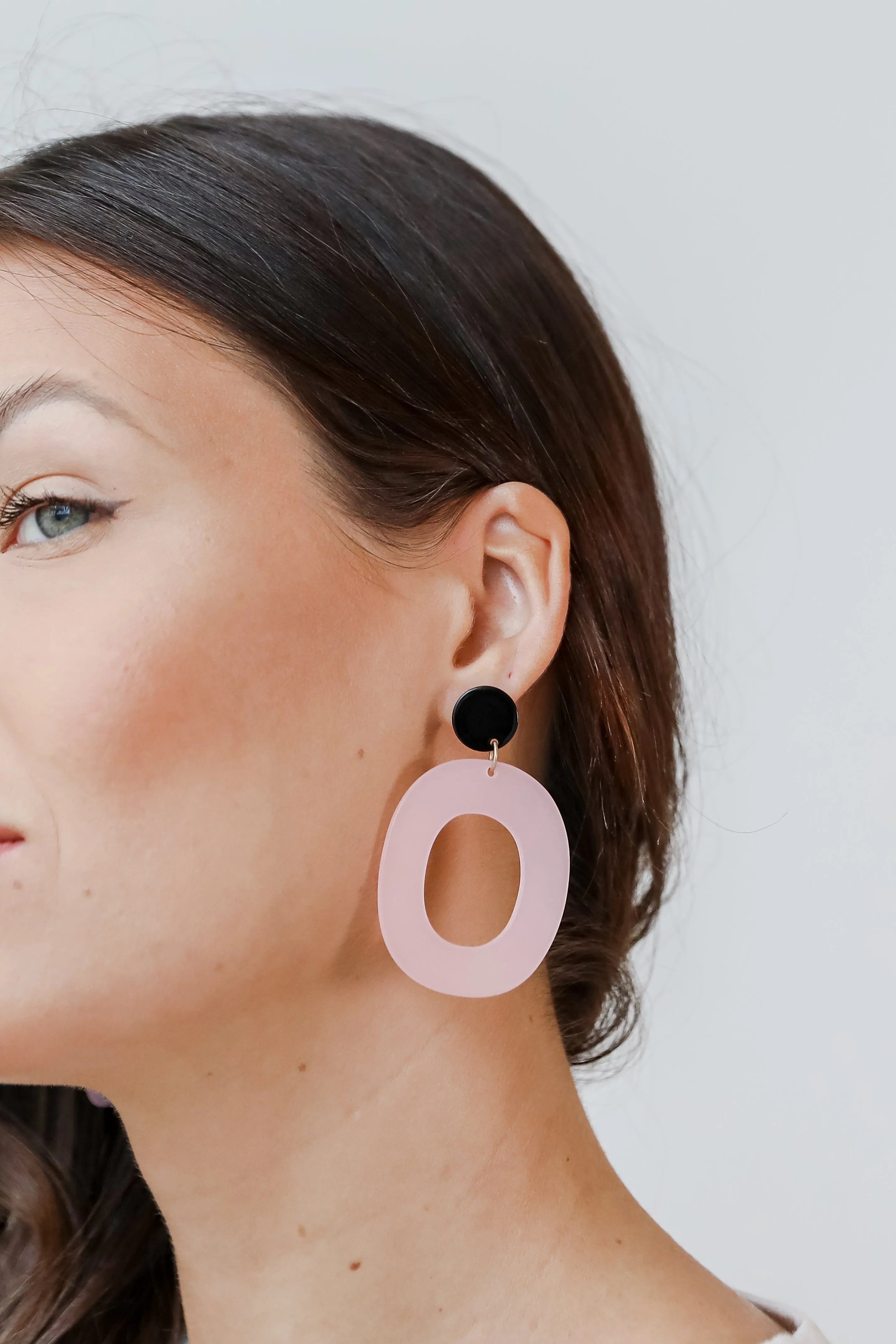 Kaylee Acrylic Statement Earrings