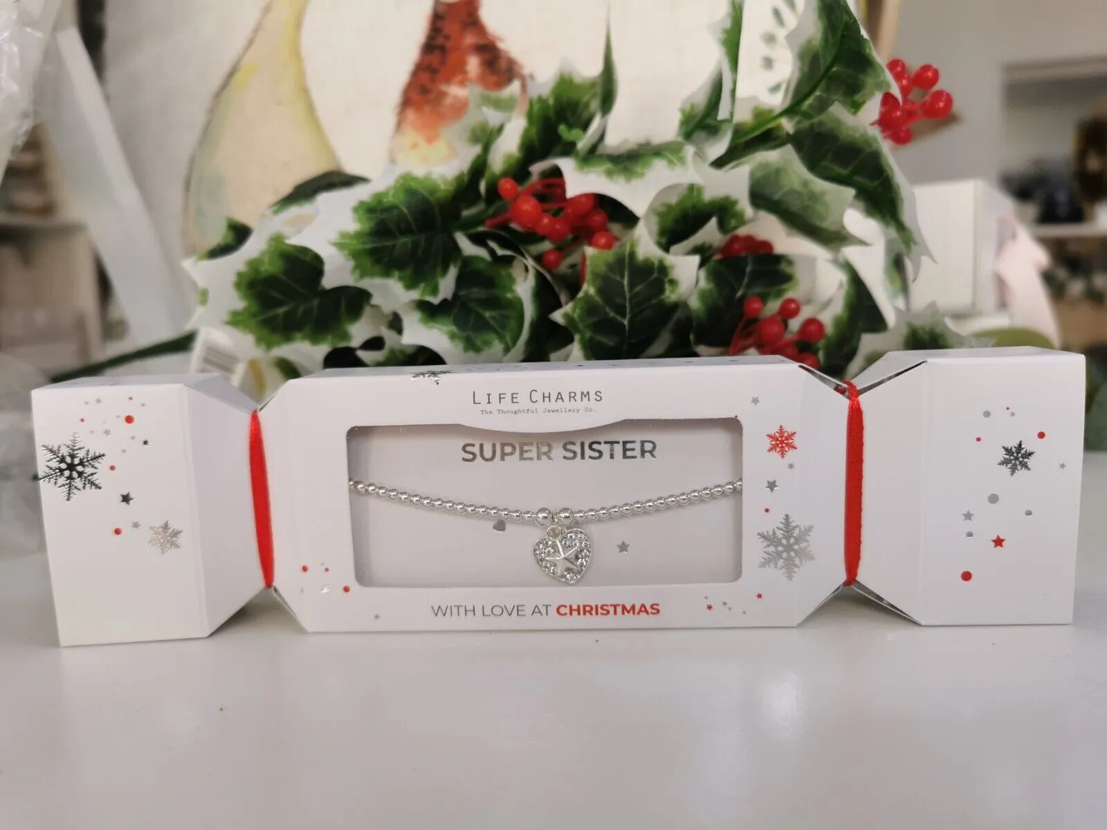 Life Charms with Love at Christmas Gift Bracelet