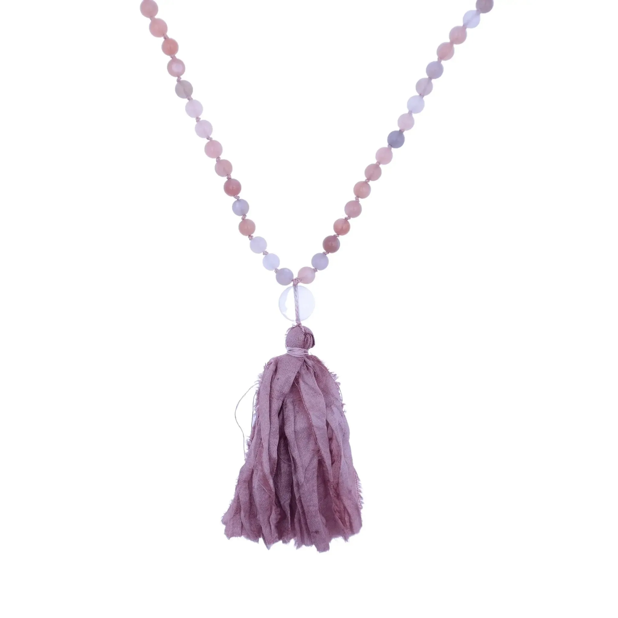 Moonstone Mala Beads - Femininity Mala Necklace