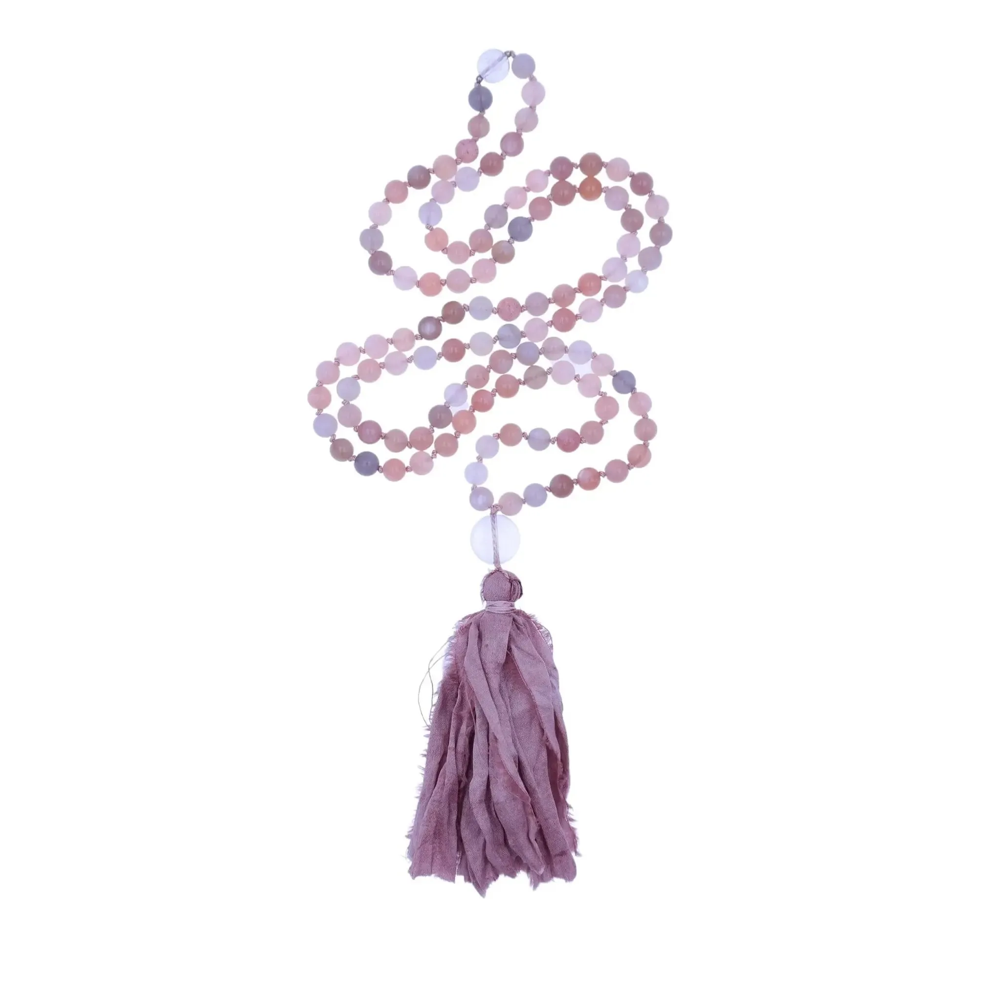 Moonstone Mala Beads - Femininity Mala Necklace