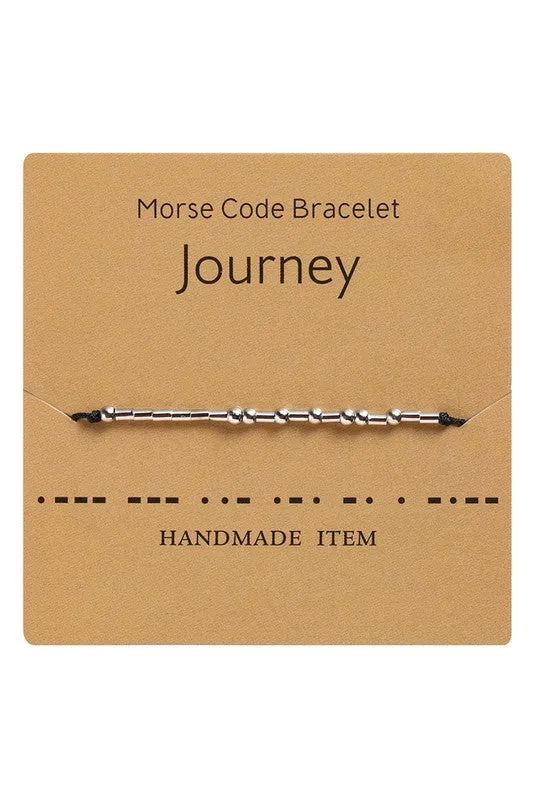 Morse Code Message Bracelets