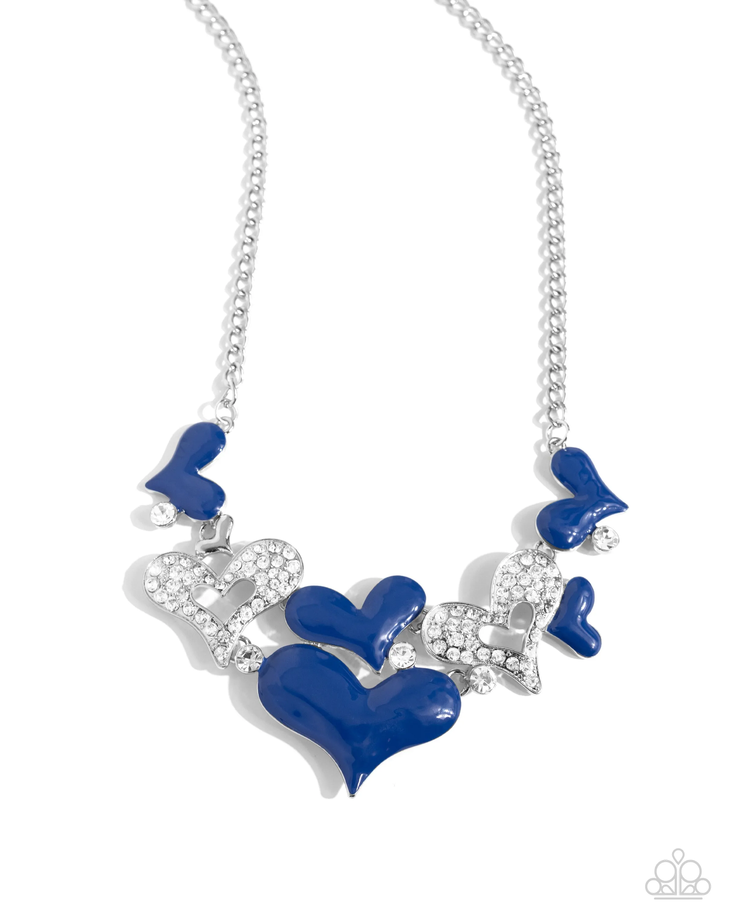 Necklaces Room in My Heart for More - Blue