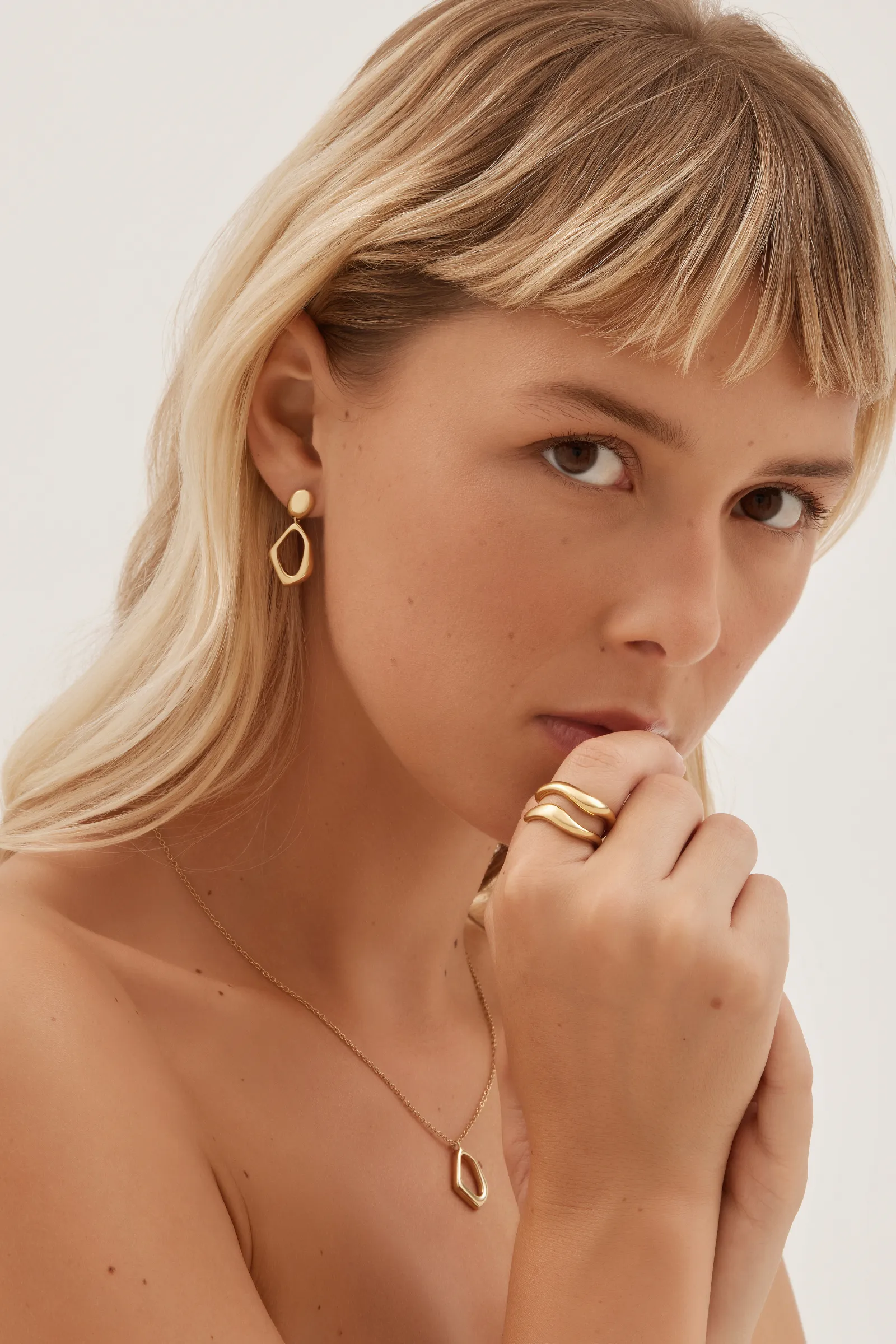 Nova Earrings - Gold