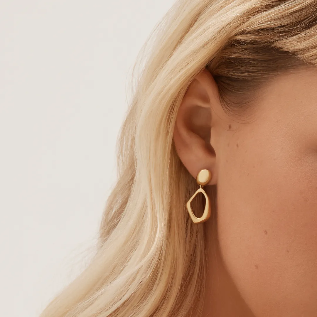 Nova Earrings - Gold