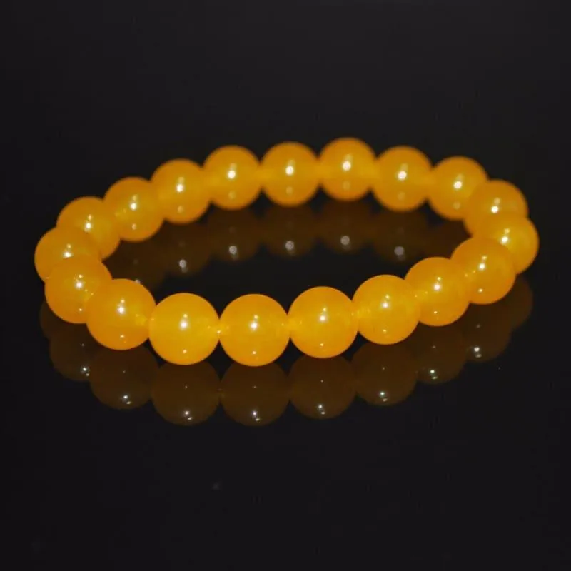 Orange Carnelian Gemstone Bracelets