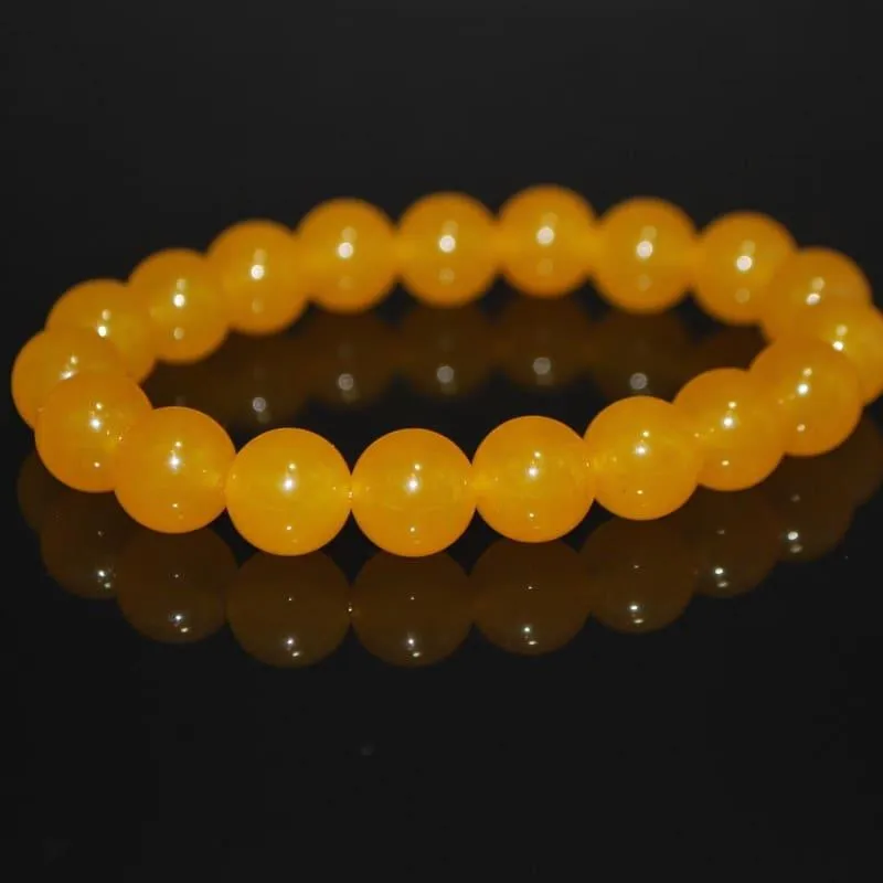 Orange Carnelian Gemstone Bracelets