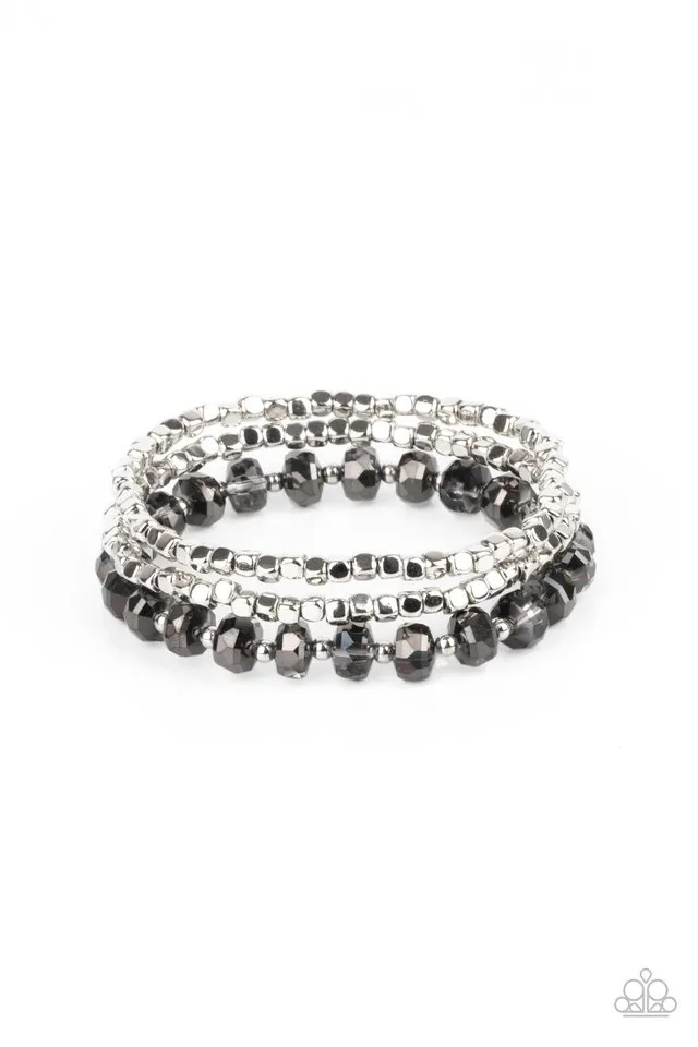 Paparazzi Bracelet ~ Celestial Circus - Silver