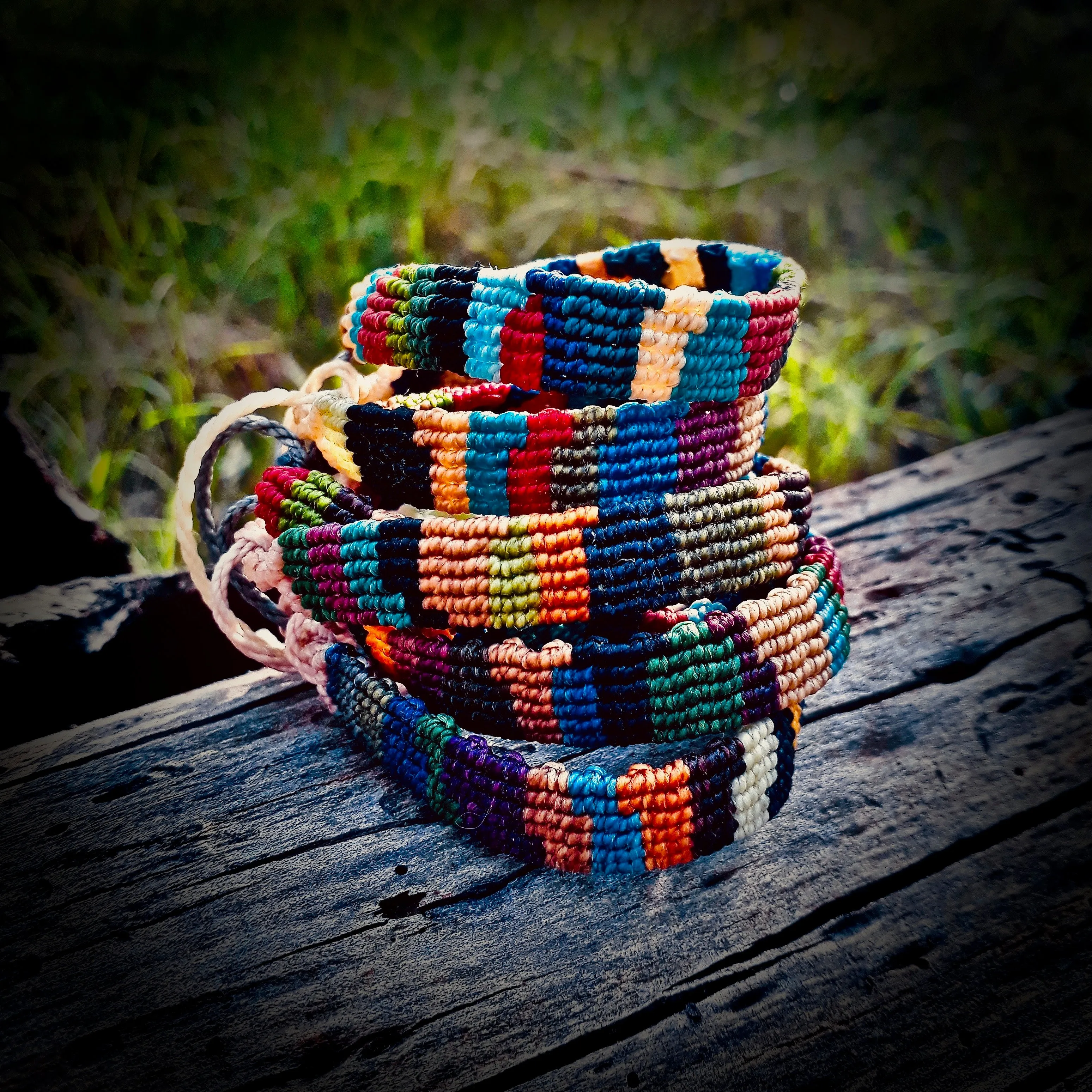 Patchwork bracelets