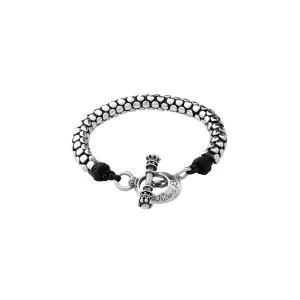 Silver Snake Link Bracelet