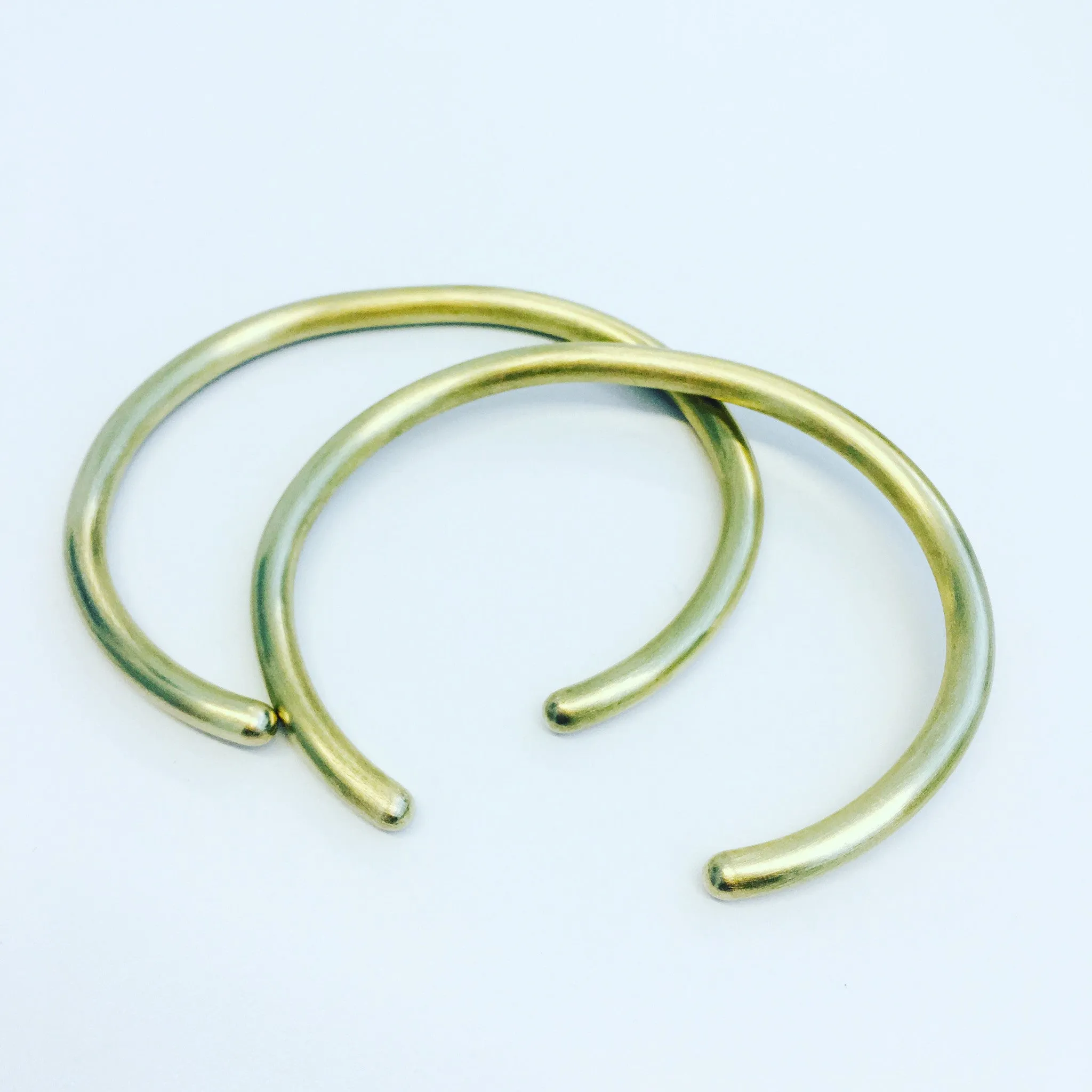 Solid Brass Cuffs