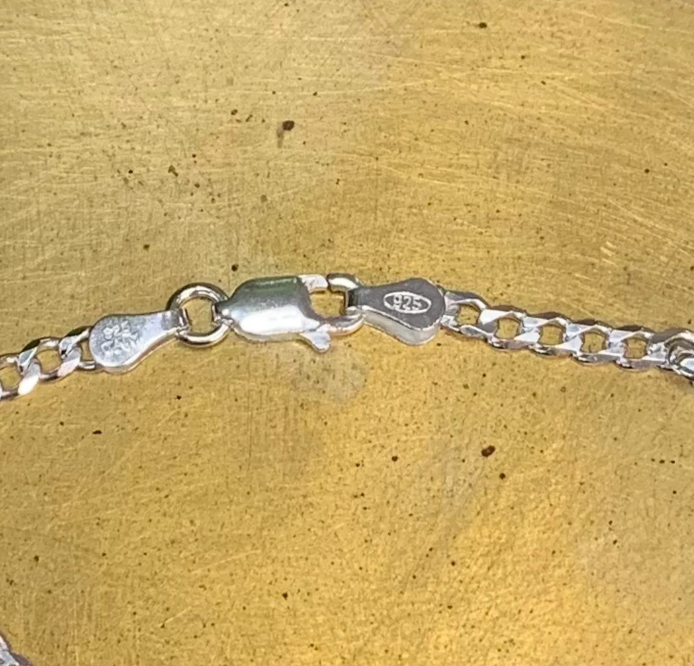 Sterling Silver Curb Chain Bracelet